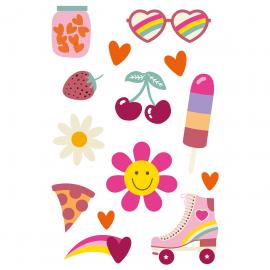 Temporära Tatueringar Boho Girlz 14-pack