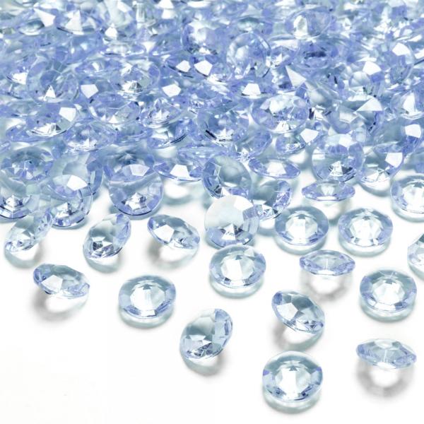 Diamantkonfetti Ljusbl