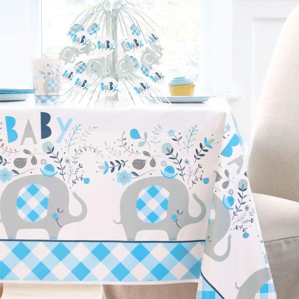 Babyshower Folieballong Elefant Bl