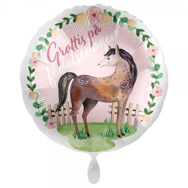 Grattis P Fdelsedagen Ballong Charming Horse