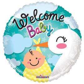 Welcome Baby Folieballong