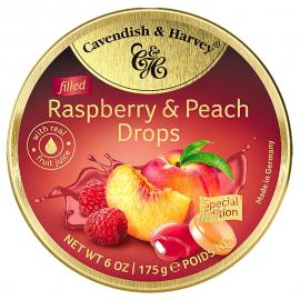 Raspberry & Peach Drops