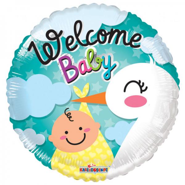 Welcome Baby Folieballong
