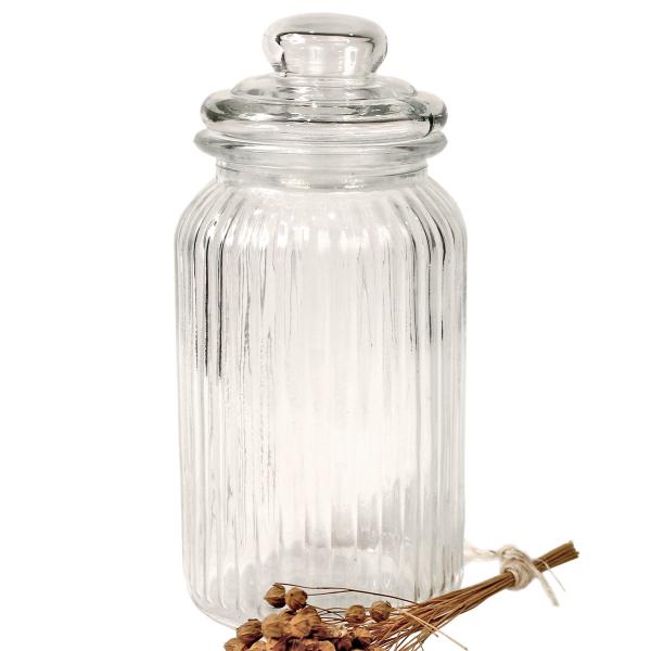 Glasburk med Lock 1,3L