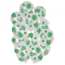 Amazonia Genomskinliga Latexballonger