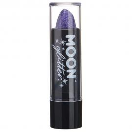 Moon Glitter Holografiskt Glitter Läppstift Lila
