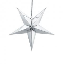 Julstjärna Silver 30 cm