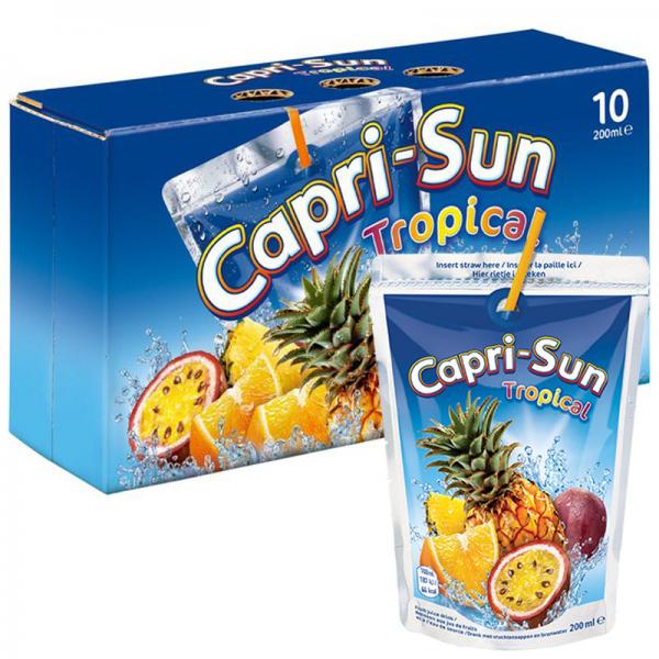 Capri-Sun Tropical Fruktjuice 10-pack