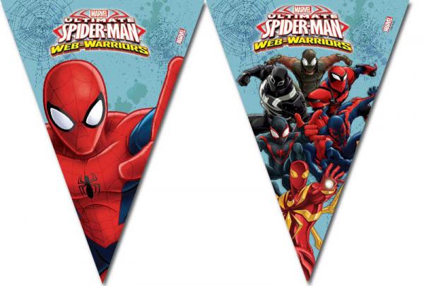 Ultimate Spider-Man Web Warriors Flaggirlang