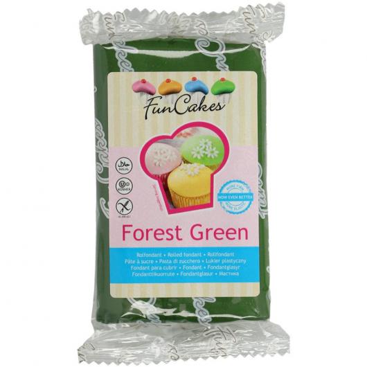 Sockerpasta Forest Green 250 g