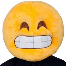 Grin Head Emoji Mask