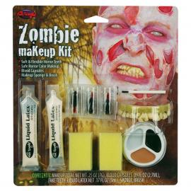 Zombie Smink Kit med Tänder