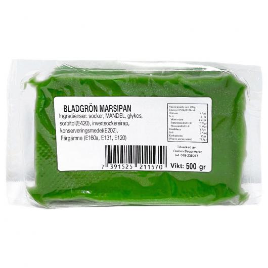 Marsipan Bladgrön 500 gram