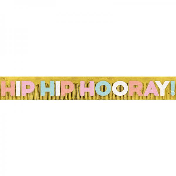 Banderoll Hip Hip Hooray