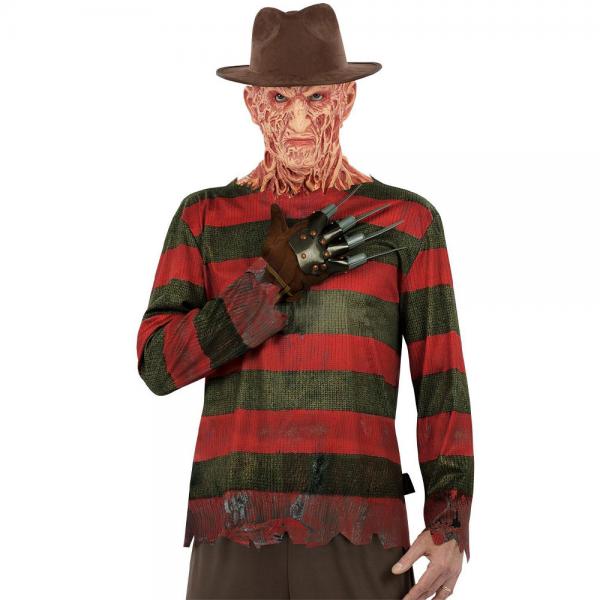 Freddy Krueger Trja med Hatt och Handske