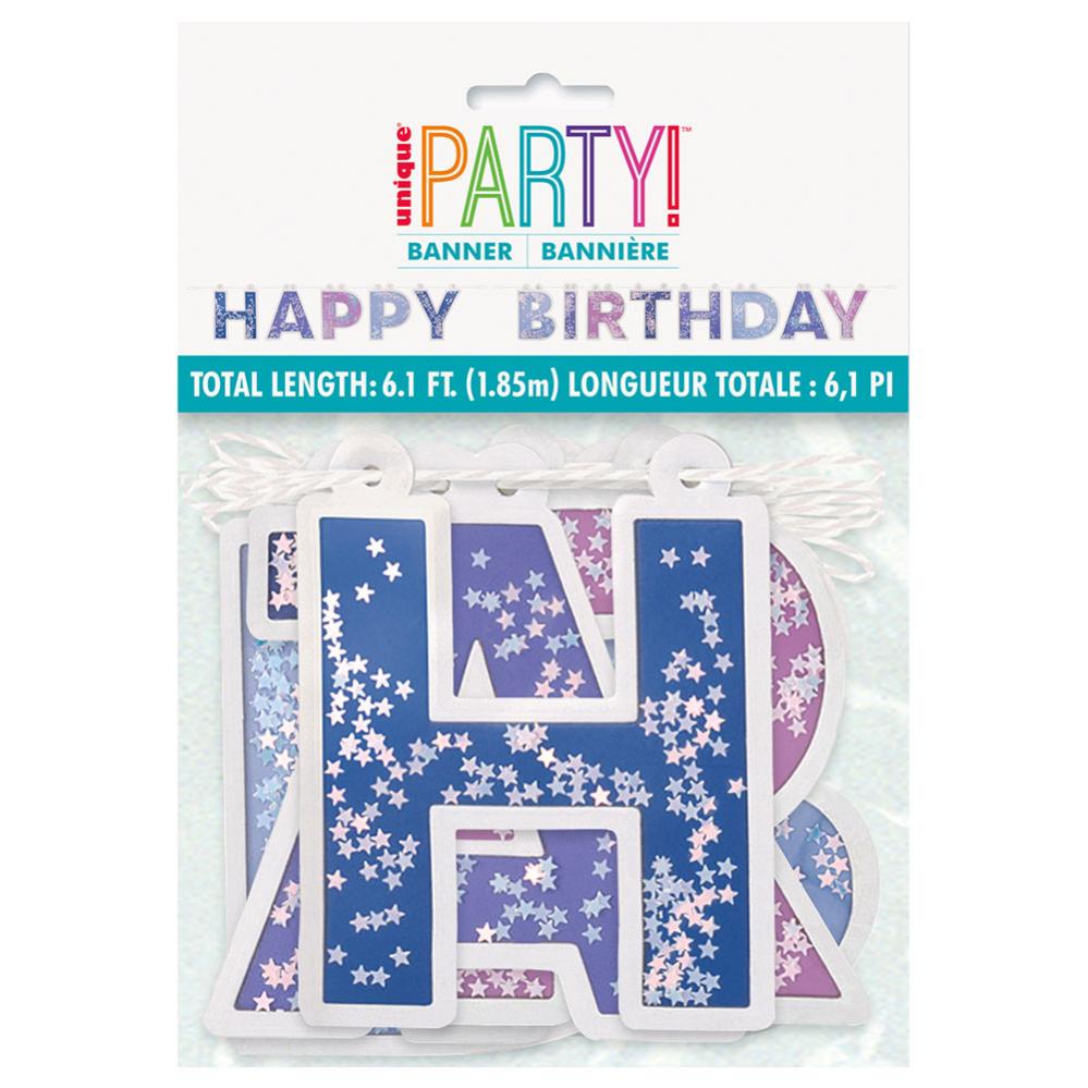 Happy birthday Girlang silver main image 1