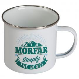 Morfar Simply the Best Retro Mugg
