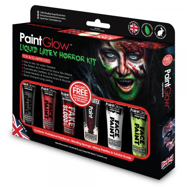 PaintGlow Horror Kit Ansikts- och Kroppsfrg
