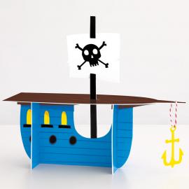 Pirat Bordsdekoration Ahoy