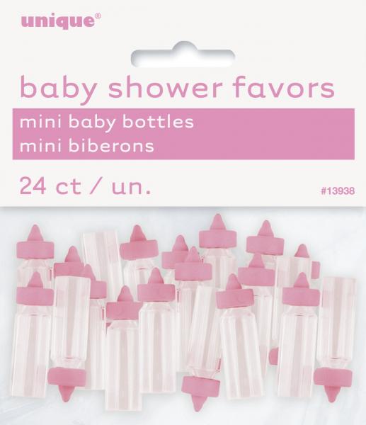 Baby Shower Nappflaska Dekorationer Girl