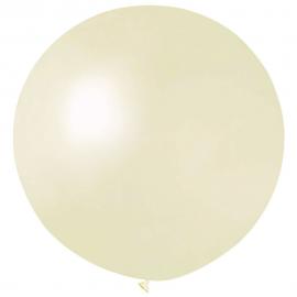 Jätteballong Elfenbensvit