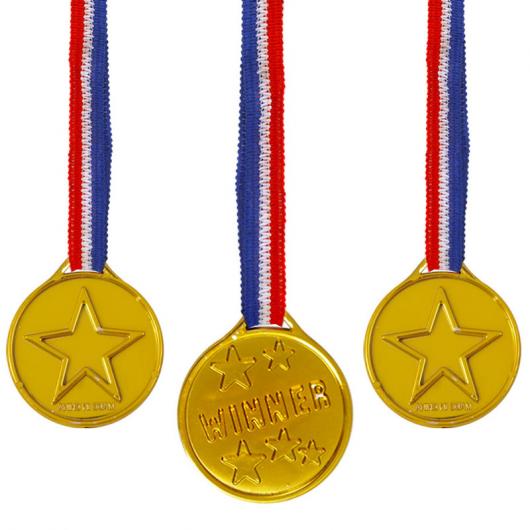 Guldmedalj Plast