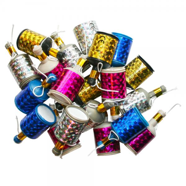 Party Poppers Frg Mix 20-pack