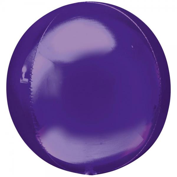 Folieballong Orbz Lila