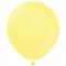 Premium Stora Latexballonger Macaron Yellow