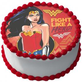 Tårtbild Wonder Woman