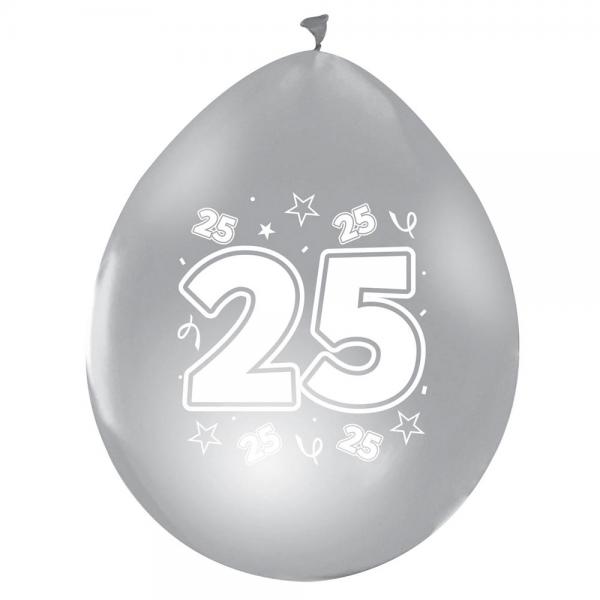 25 rs Ballonger Metallic Silver