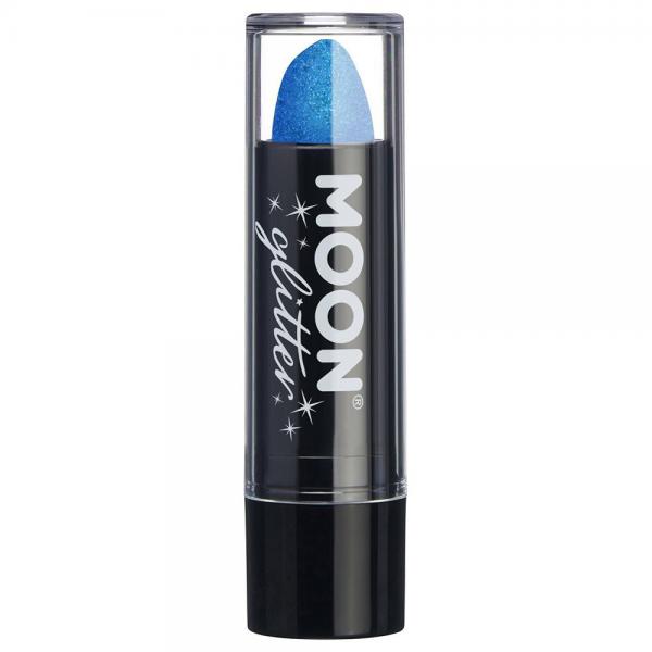 Moon Glitter Iriserande Glitter Lppstift Bl
