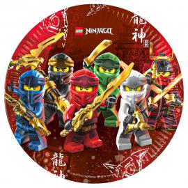 Lego Ninjago Papperstallrikar