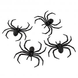 Svarta Spindlar Plast