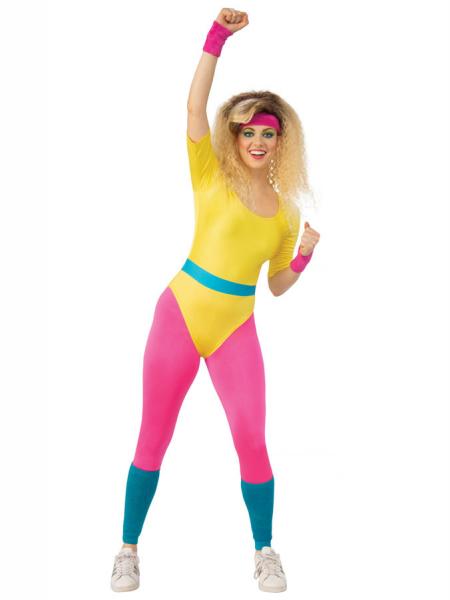 80-Tals Aerobics Maskeraddrkt