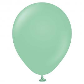 Gröna Miniballonger Mint Green 100-pack
