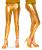 Leggings Metallic Guld