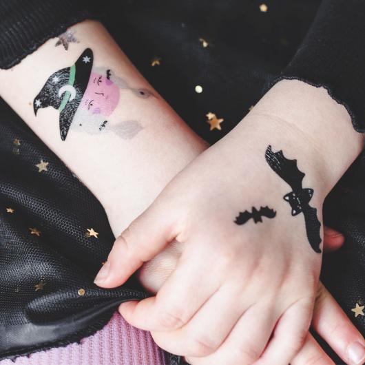 Temporra Tatueringar Halloween