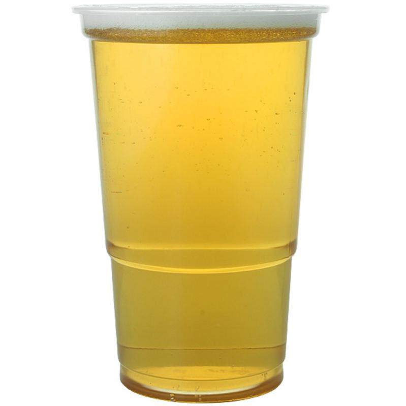 Ölglas i Plast 50-pack