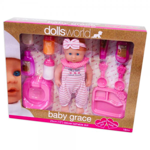 Dolls World Deluxe Docka med Tillbehr