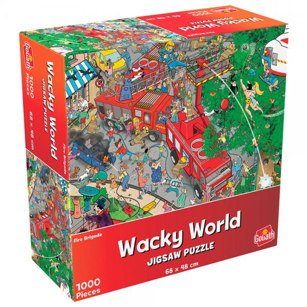 Wacky World Brandkren Pussel 1000 Bitar