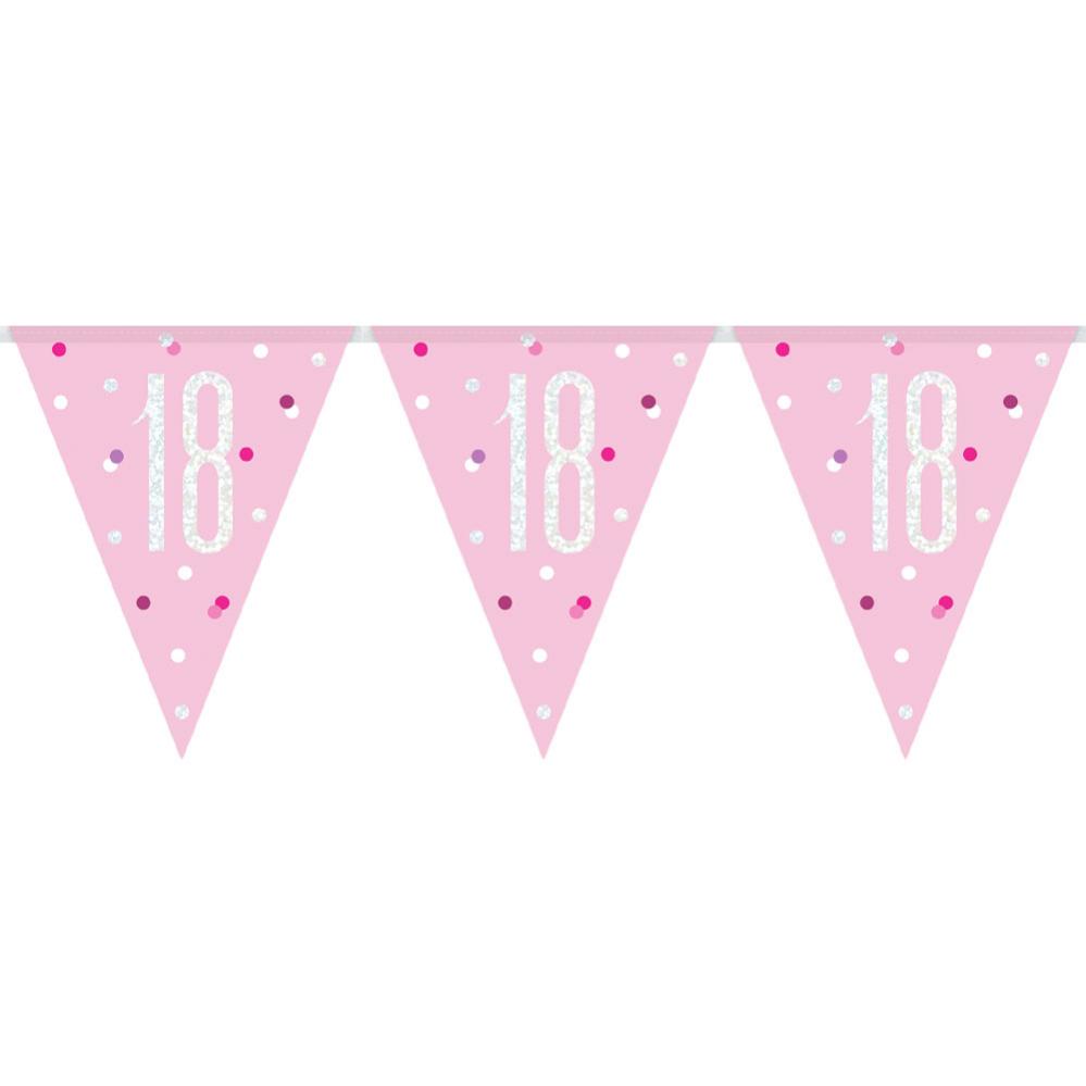 Flaggirlang 18 r Rosa Silver Partyhallen se flaggirlang-18-r-rosa-silver-partyhallen-se