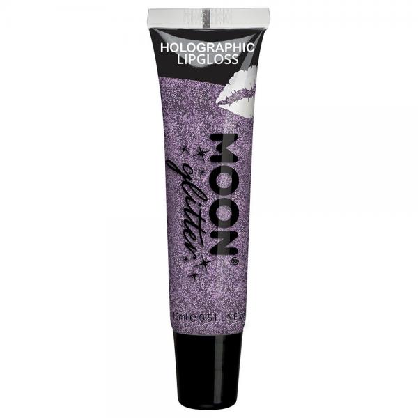 Moon Glitter Holografiskt Glitter Lppglans Lila