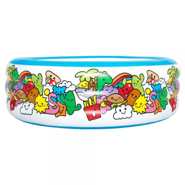 Uppblsbar Barnpool Figurer Liten
