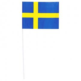 Handflaggor Sverige Papp