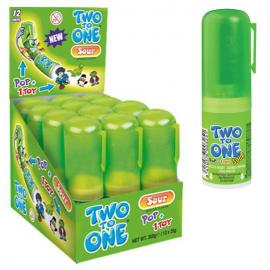 Two To One Godis med Leksak Sur