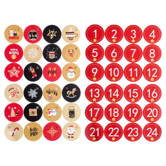Klistermrken Adventskalender