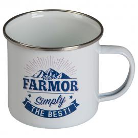 Farmor Simply the Best Retro Mugg