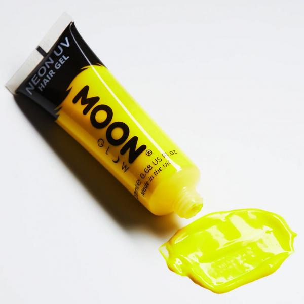 Moon Glow Neon UV Hrgel Intensiv Gul