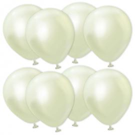 Miniballonger Chrome Green Gold 100-pack